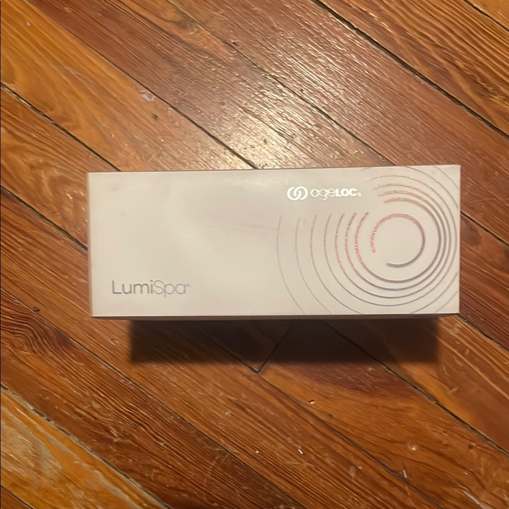 White and Blue Skincare Tool for Radiant Skin